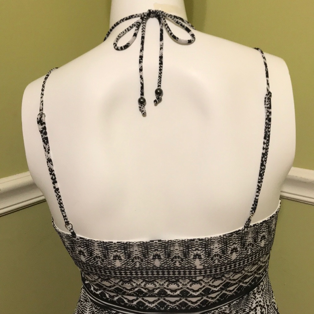 Jessica Simpson Spaghetti Strap Neck Tie Top Sz L - Picture 6 of 8